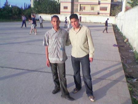 la c'est said avec le meilleur ami mouhamed